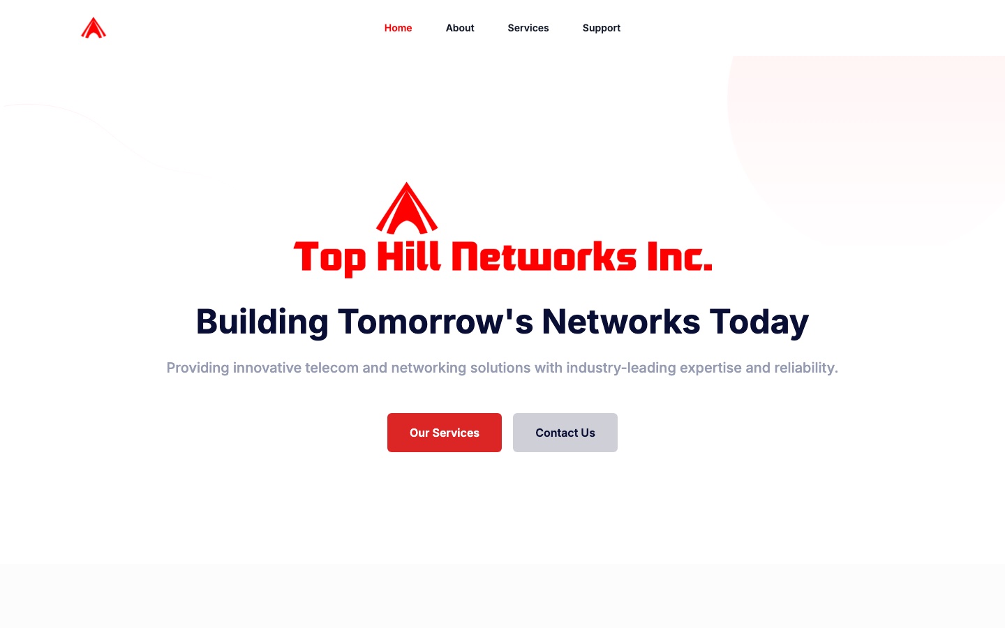 Building Tomorrow's Networks